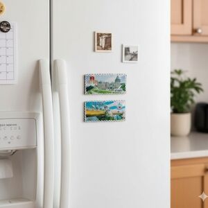 NEW! 🇻🇳 Da Nang, Vietnam Souvenir Magnets | Golden Bridge & Ba Na Hills Castle